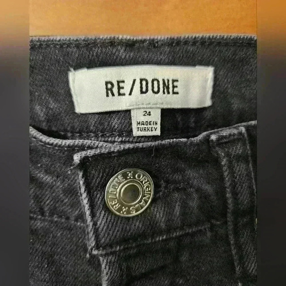 RE/DONE70s High-Rise Stove Pipe Jeans - Picture 3 of 6